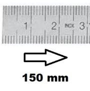 HORIZONTAL FLEXIBLE RULE CLASS I LEFT TO RIGHT 150 MM SECTION 13x0,5 MM<BR>REF : RGH96-G1150B0I0